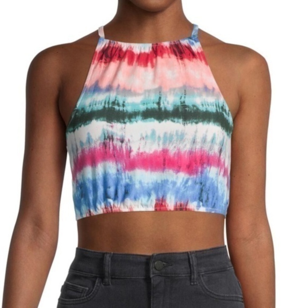 EUC Love...Ady Tie-Dye Halter Top Size M